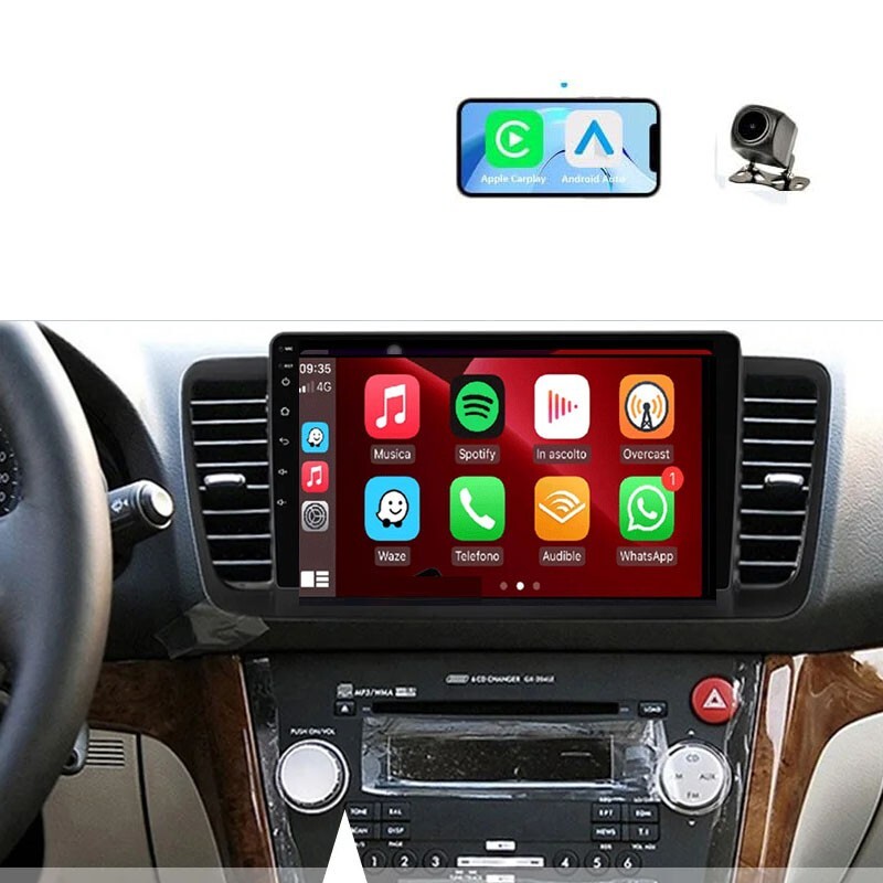 For Subaru Outback Legacy 2004-2009 2Din Android Radio Carplay