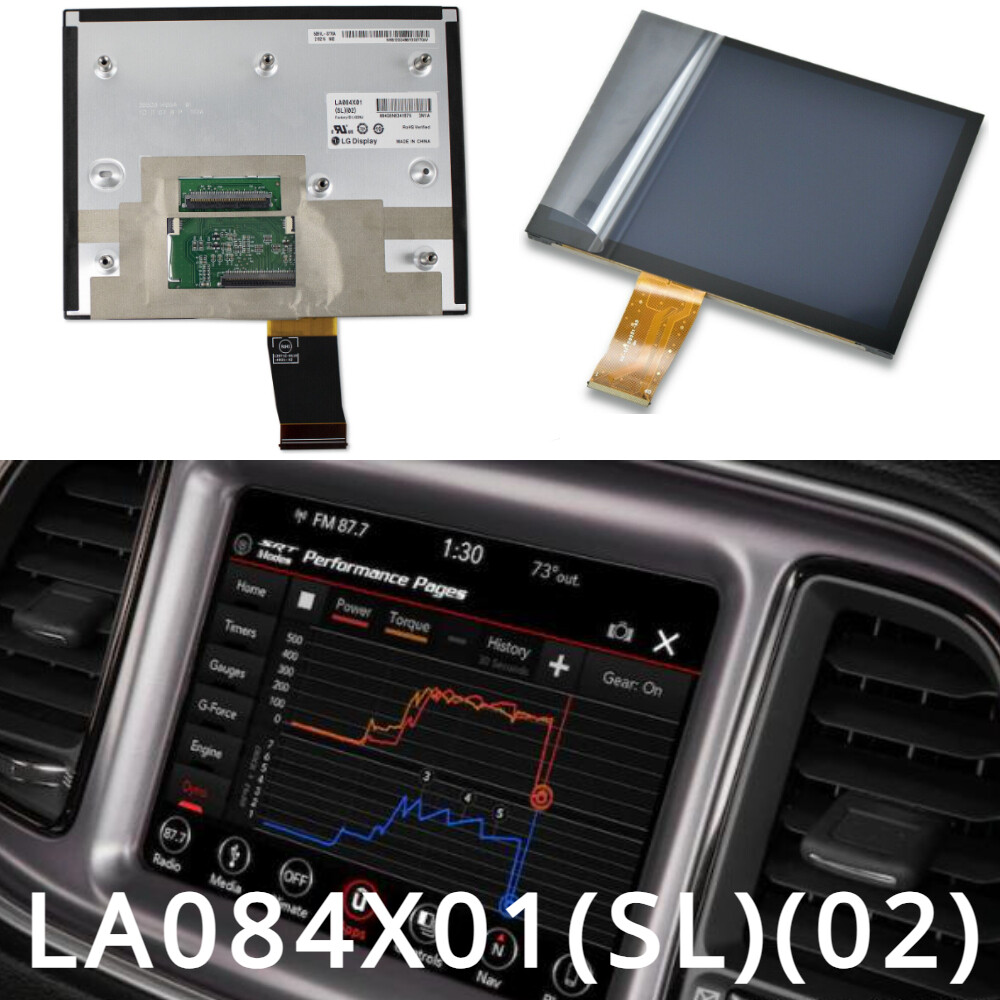 8.4″ 17-22 Uconnect LCD Display Touch Screen Radio Navigation LA084X01(SL)(02)