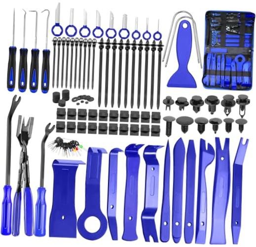 238Pcs Trim Removal Tool,Fastener Remover Blue-238pcs Trim Removal Tools
