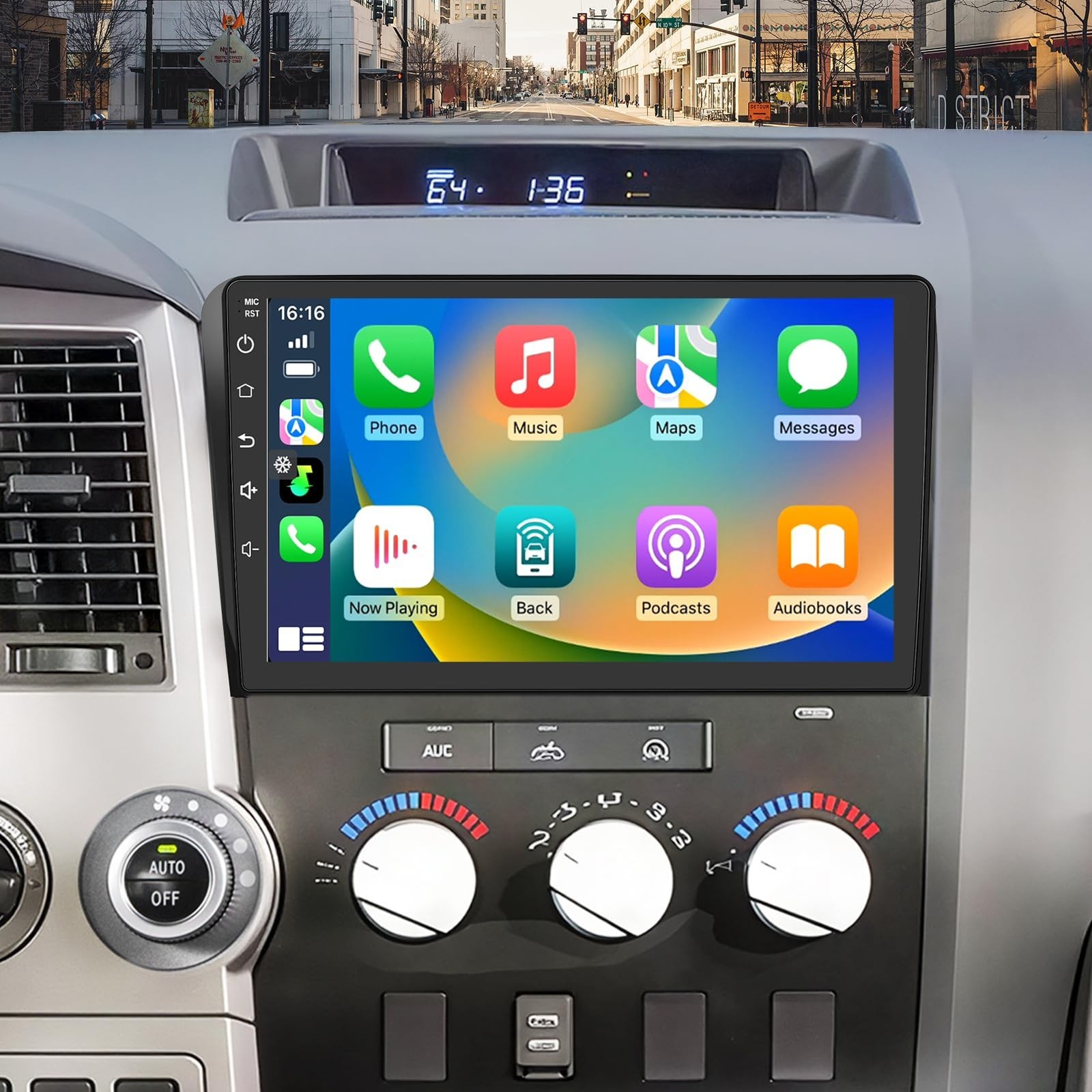 Car Radio for Toyota Tundra 2007-2013 Sequoia 2008-2018 Radio Upgrade with Wi…
