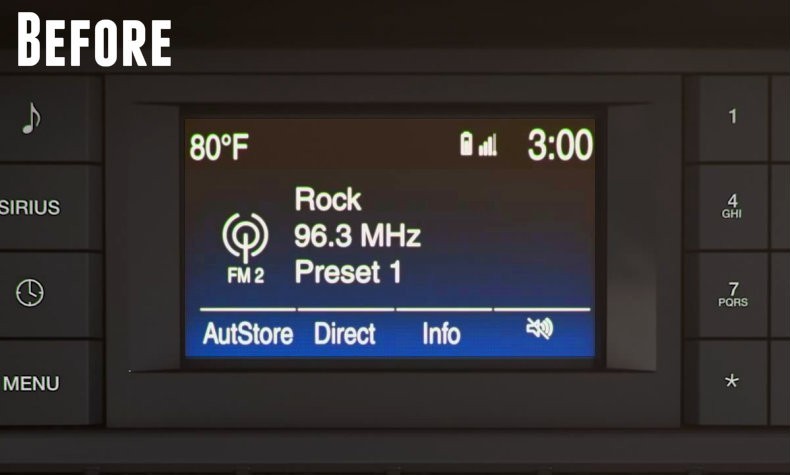 2016 Ford Explorer (16-17″) 4″to 8″ Touchscreen SYNC2 -SYNC 3 Converter