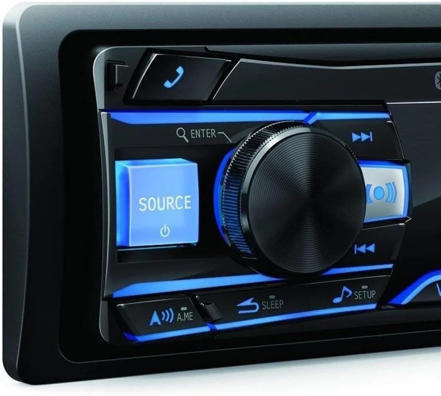 Alpine UTE-73BT Advanced Mech-Less Receiver – Stream Music via Bluetooth & USB