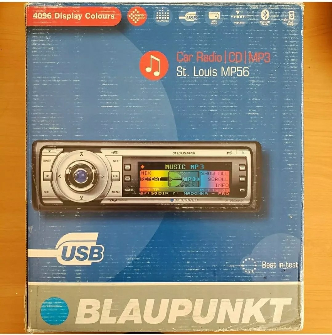 BLAUPUNKT MP56, ST.Louis, Car Stereo , CD , USB , AUX , Brand New