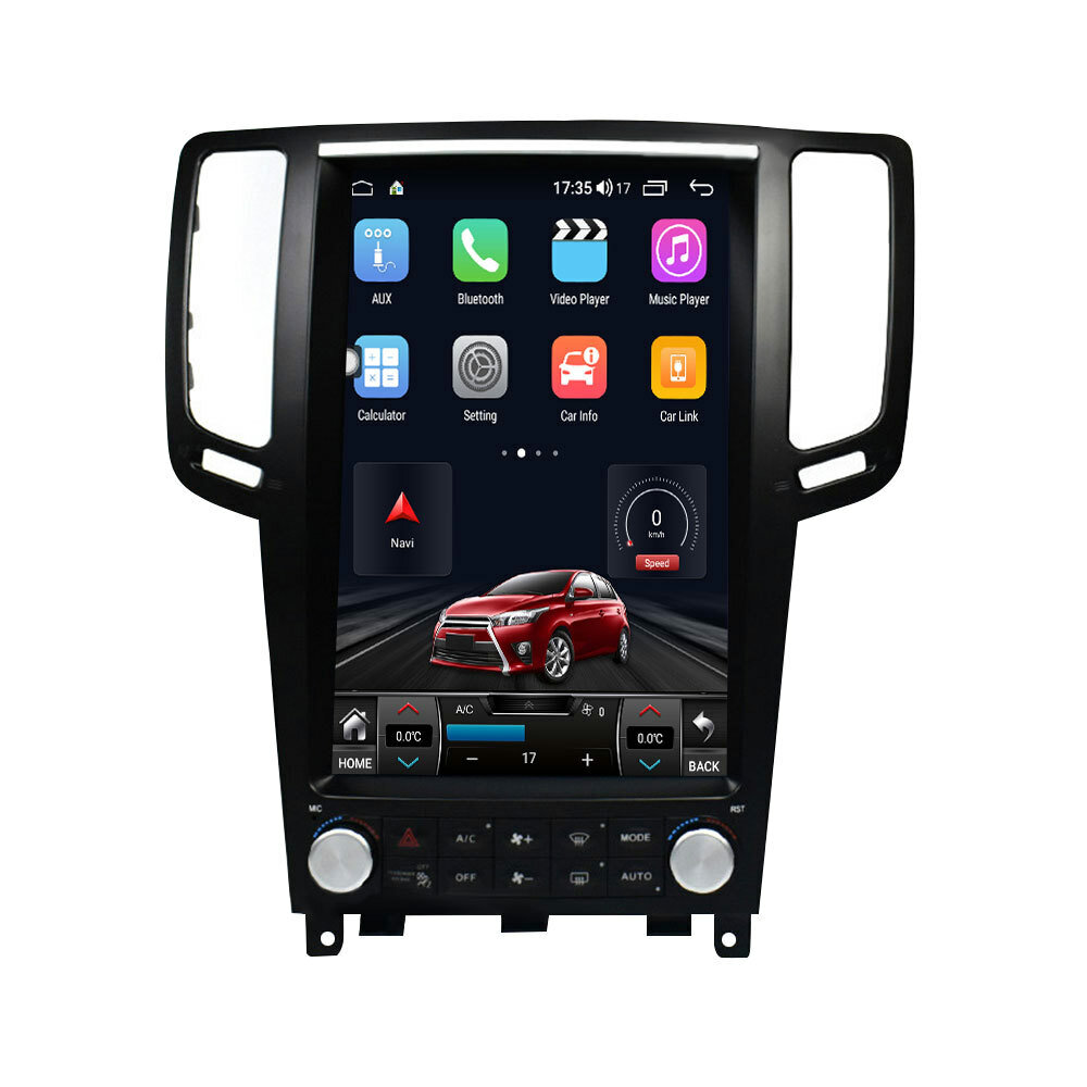 For Infiniti G25 G37 Car Stereo Radio Player GPS Android FM Touch Screen 6+128G