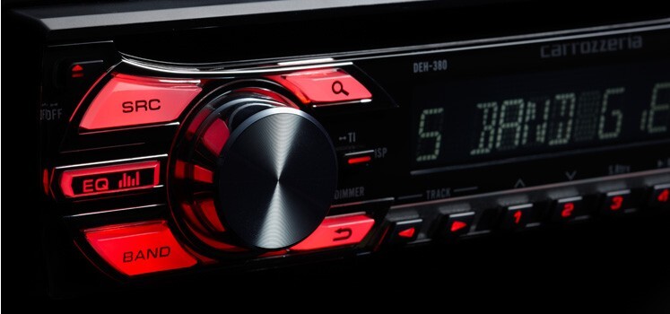 Pioneer Carrozzeria DEH-380 1DIN Car Audio CD Player AUX Input Head Unit Japan
