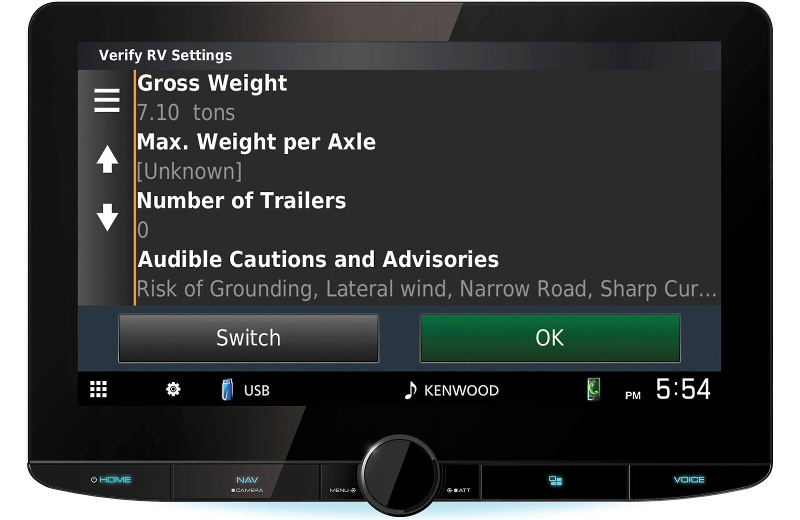 Kenwood DNR1008RVS Digital multimedia receiver with built-in navigation