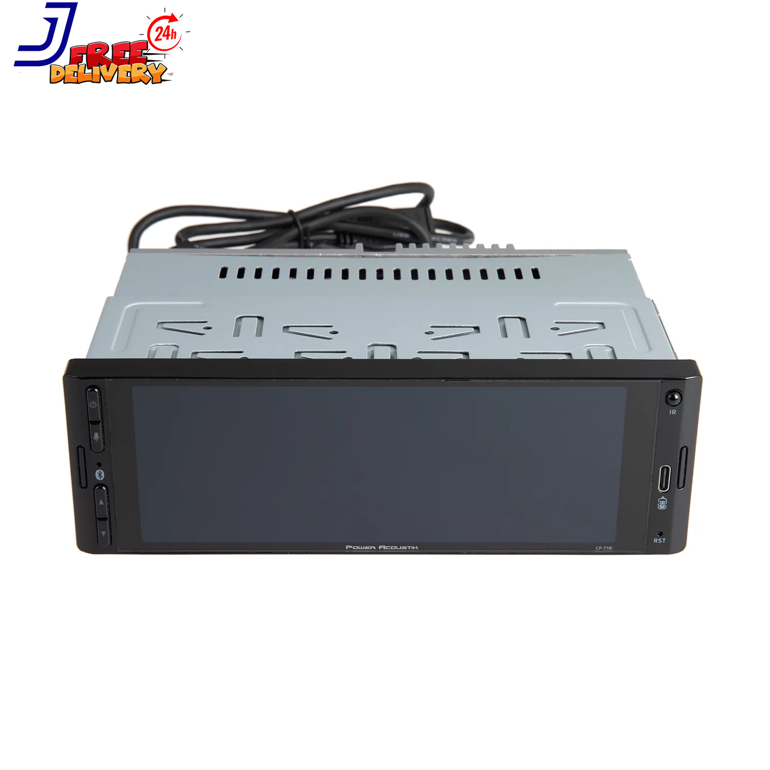 CP-71WA Single DIN 6.5″ Color Touchscreen Car Stereo w/Bluetooth Connected Apple