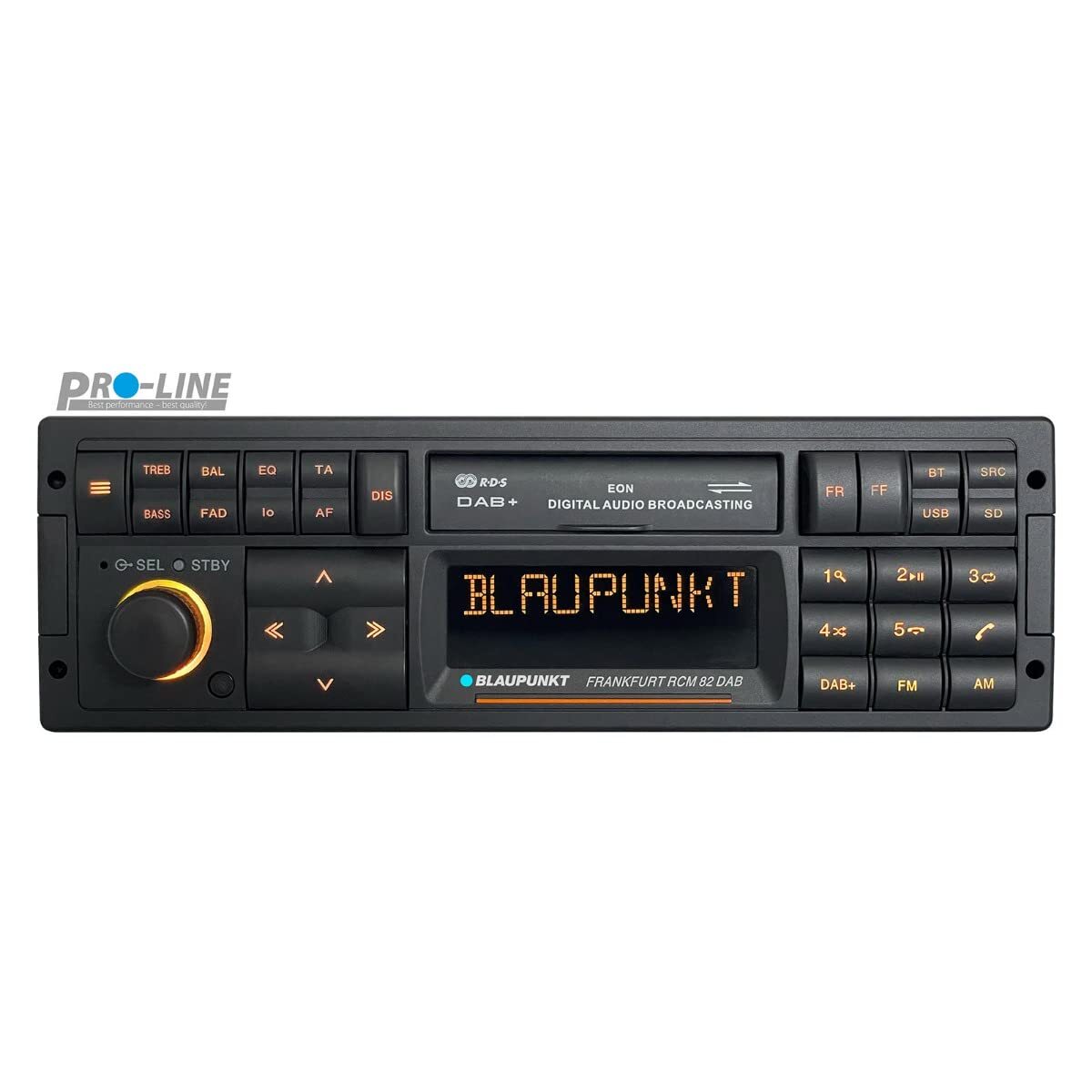 Blaupunkt Frankfurt RCM 82 DAB Retro Style Car Bluetooth Radio BRAND NEW MODEL