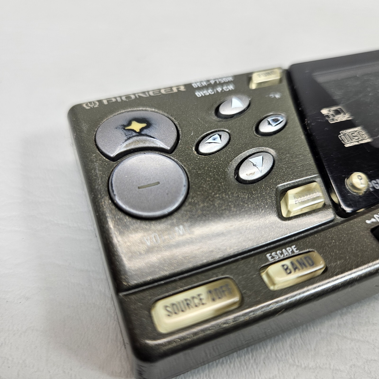 Pioneer DEH-P75DH Car Radio In-Dash Flap – FACE PLATE ONLY