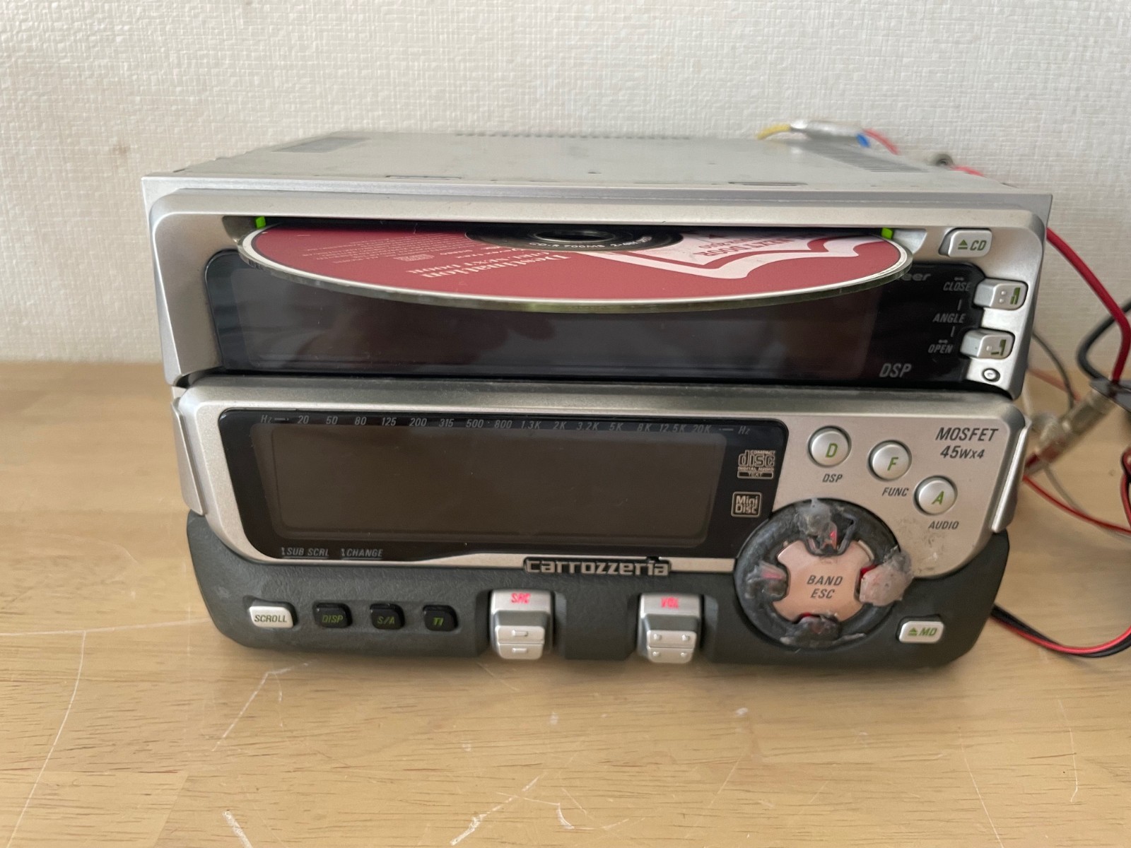 Pioneer Carrozzeria FH-P7000MD 2Din Car Audio MD CD Player