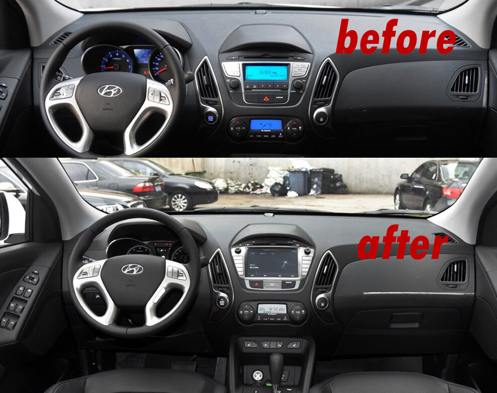 For Hyundai Tucson Ix35 2010-2015 10.1″ Android Car Stereo Radio GPS Navi