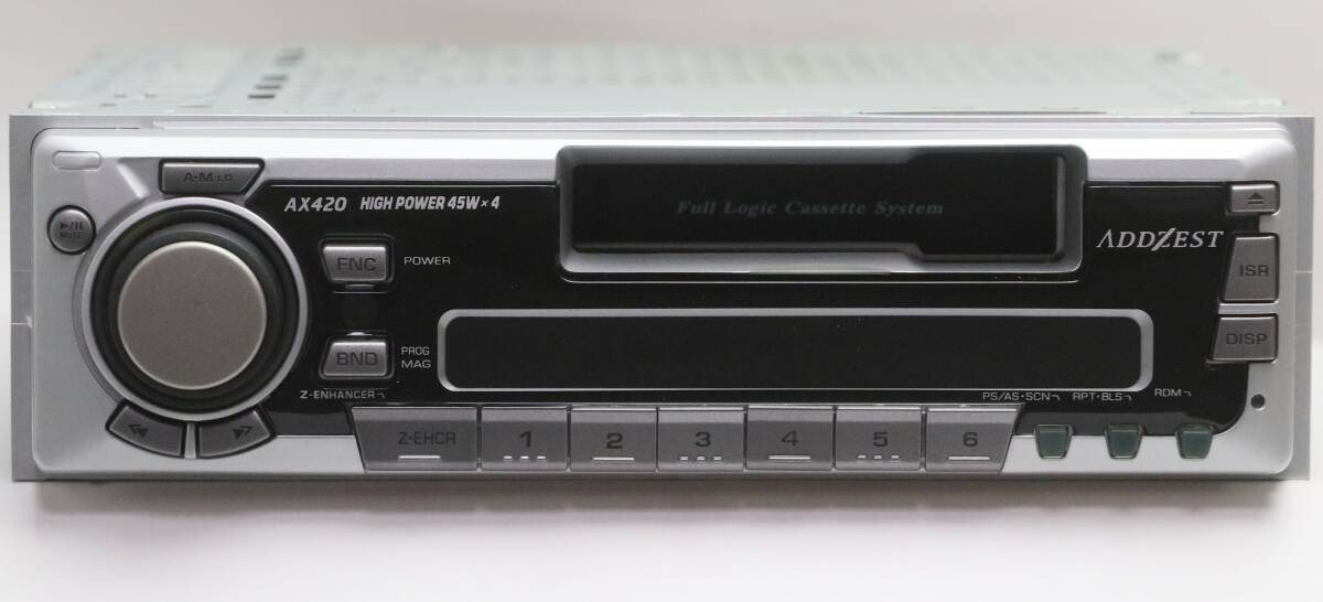Clarion ADDZEST AX420 1DIN Cassette Car Audio Player as is C-BUS Compatible