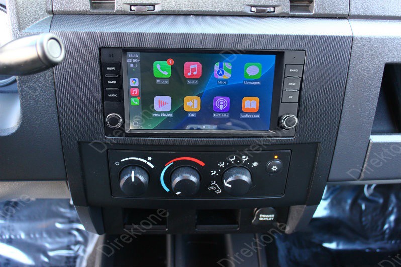 For 2005 2006 2007 2008-2011 Dodge Dakota Android GPS Car Stereo Radio & CarPlay