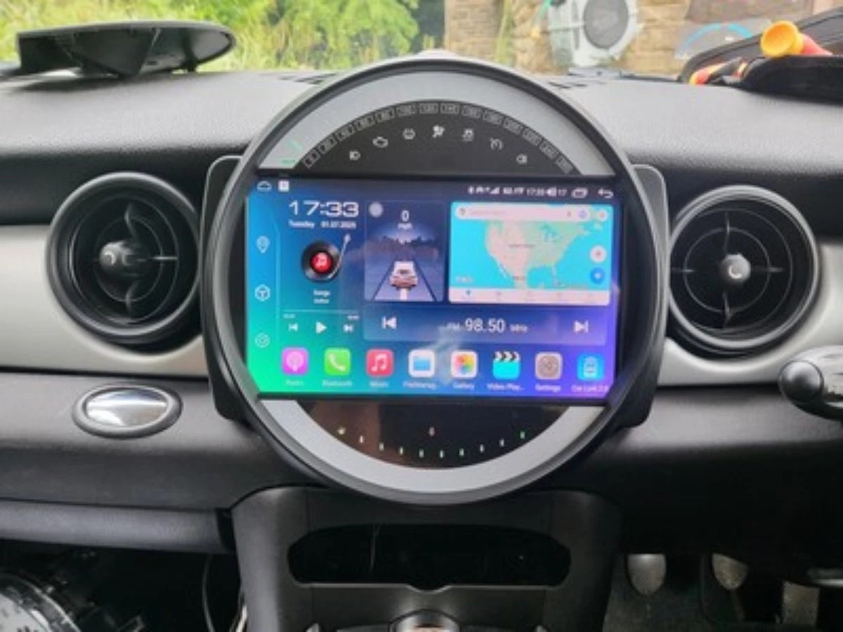 Android 13 Screen Display for BMW Mini Cooper 2007-2015 MPH R60 R56 GPS Carplay