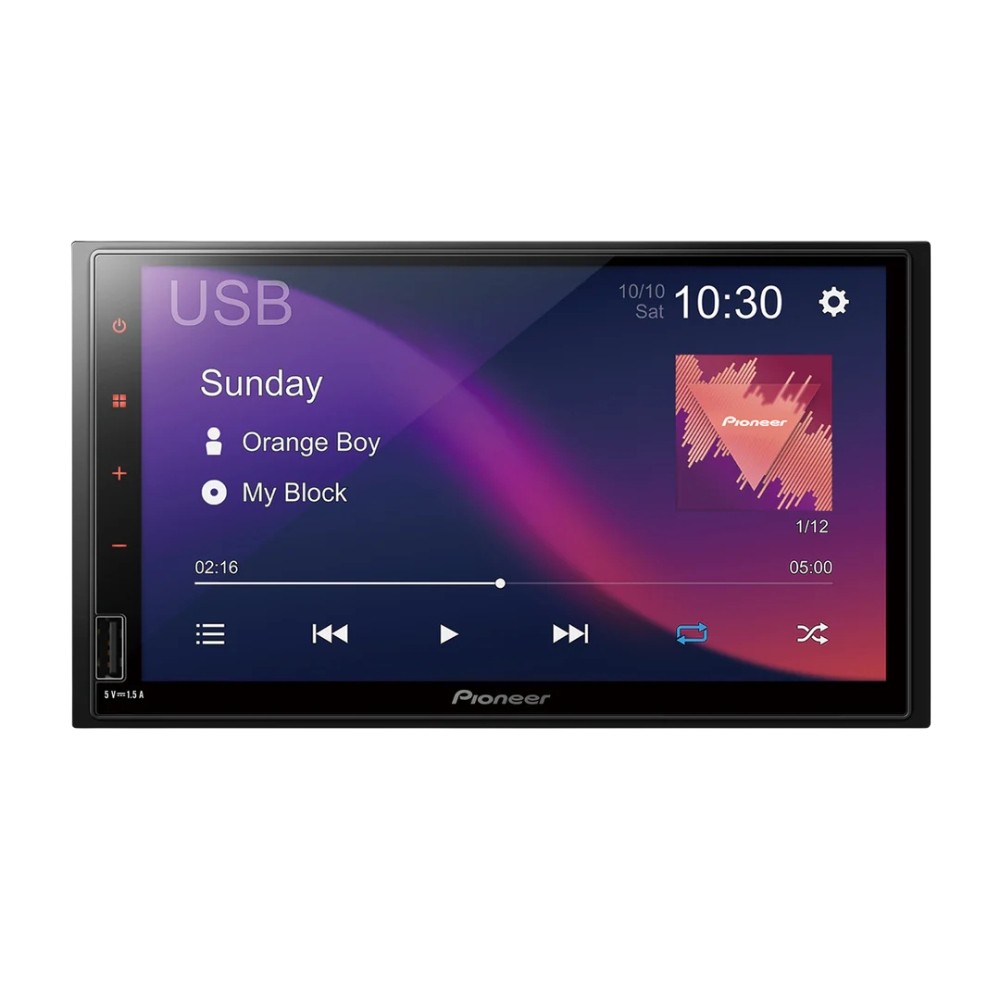 Pioneer DMH-470EX 7″ Double-DIN Digital Media Receiver with Built-in Bluetooth