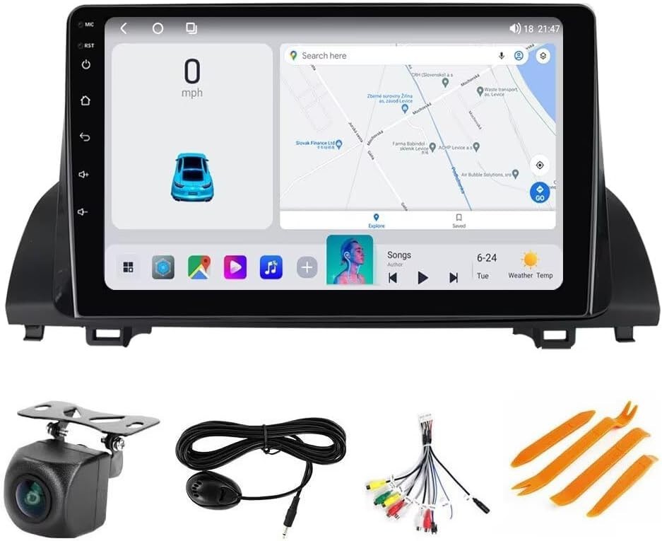 10.1″ 8Core 4+64G Android Auto Carplay Stereo for 2018-2022 Honda Accord 10th