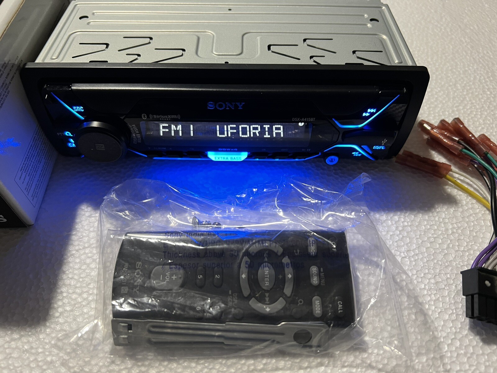 Sony DSX-A415BT Bluetooth Digital Media Player AM FM SAT Radio iPhone USB