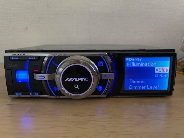 Alpine iDA-X305S 1DIN Car Audio Digital Media Receiver USB Bluetooth Head Unit