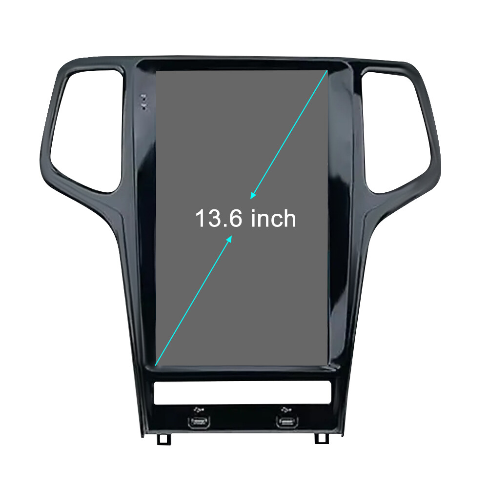 13.6″HD Car Radio for JEEP Grand Cherokee 2010-2013 GPS Wireless Carplay DSP