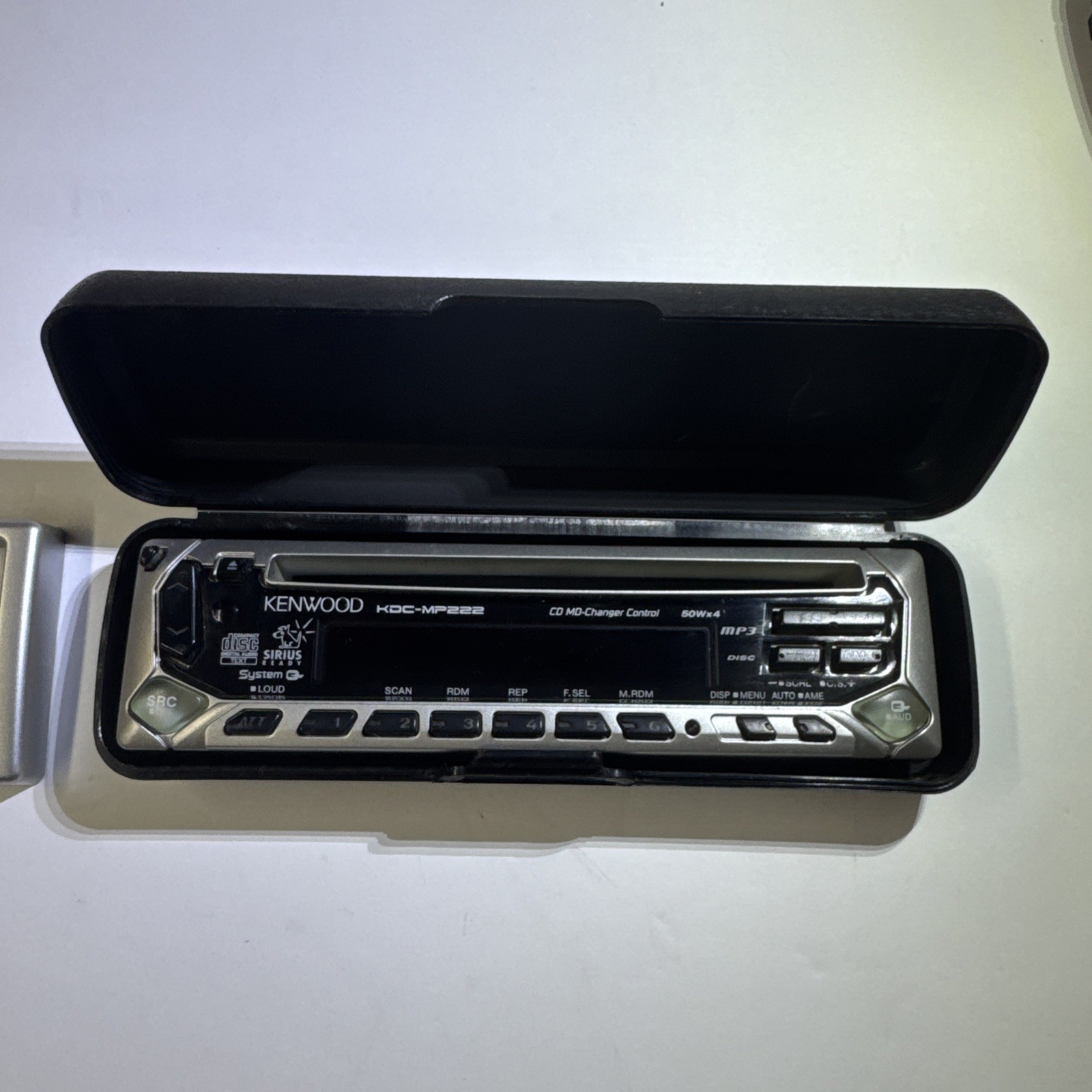 Keenwood KDC-MP222 Car Cd Receiver Stereo MP3 Sirius Rdy VintageComplete In Box