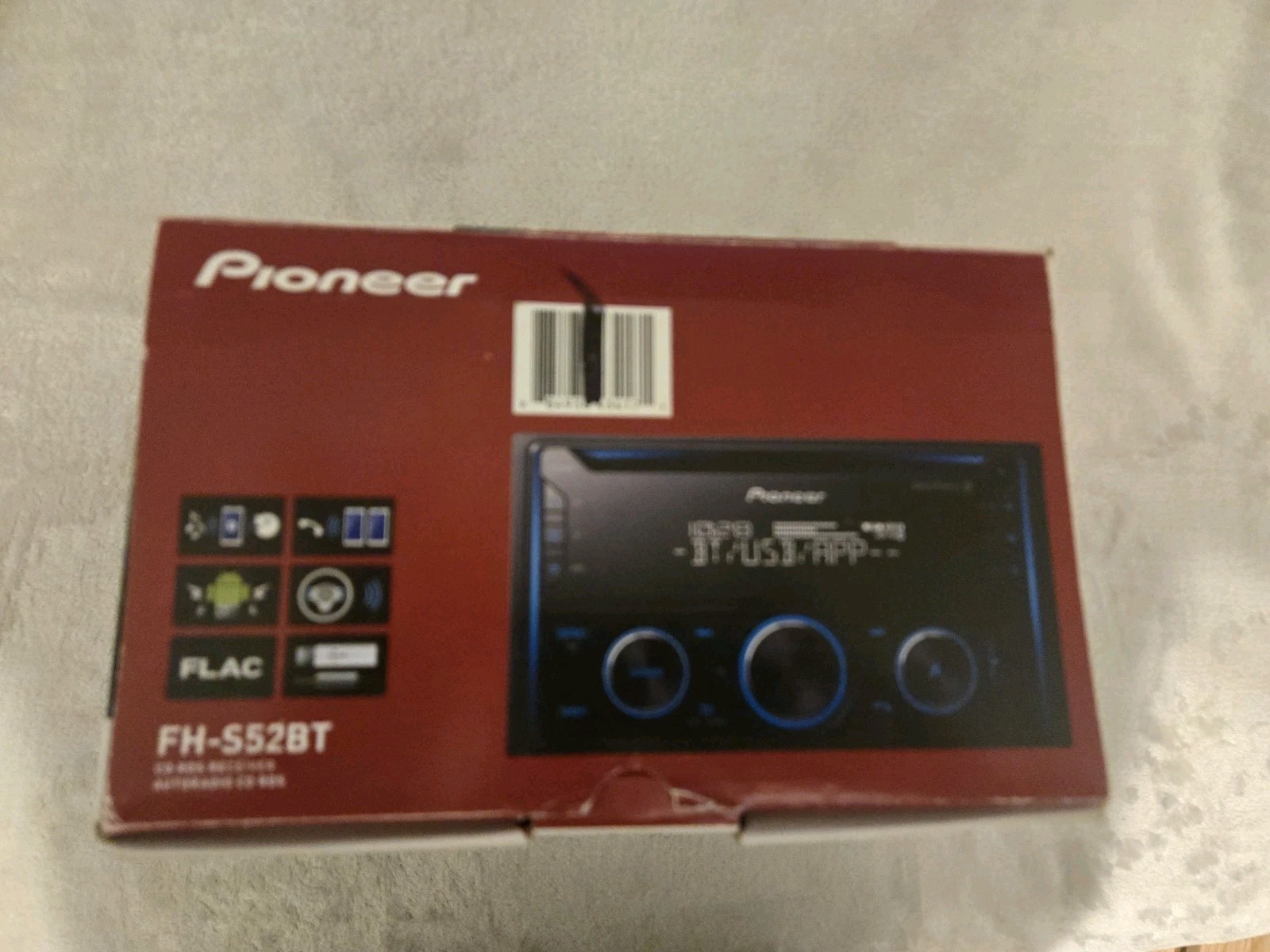 Pioneer CD RDS Receiver/ Autoradio CD RDS FH-S52BT Slightly USED