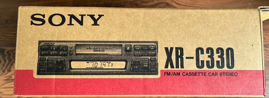 SONY XR-C330 FM AM Car Cassette Stereo Dolby B Metal MD CD Changer Open Tested