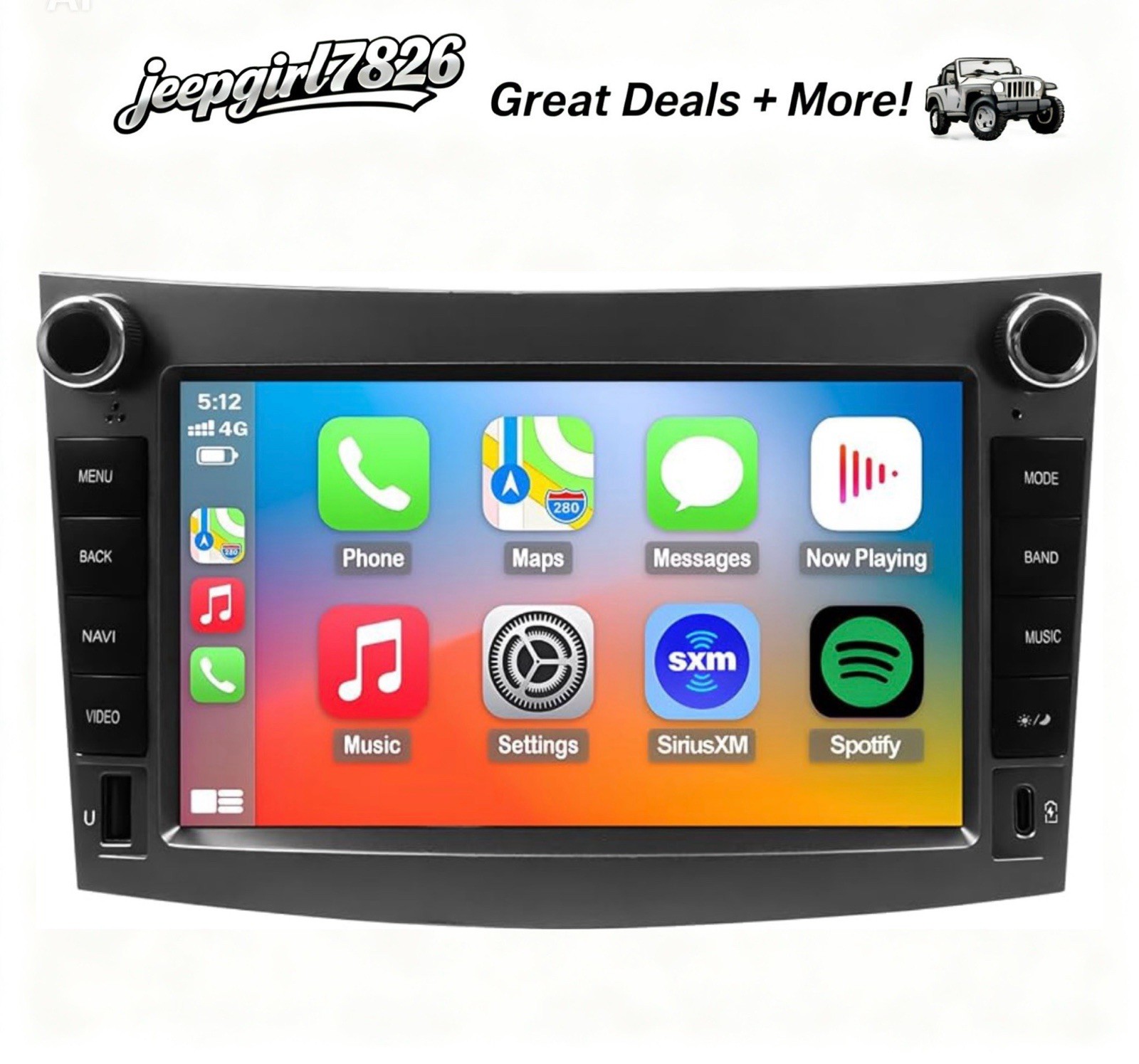 Car Stereo Radio 2010-2014 Subaru Legacy Outback QLED Touch Screen CarPlay