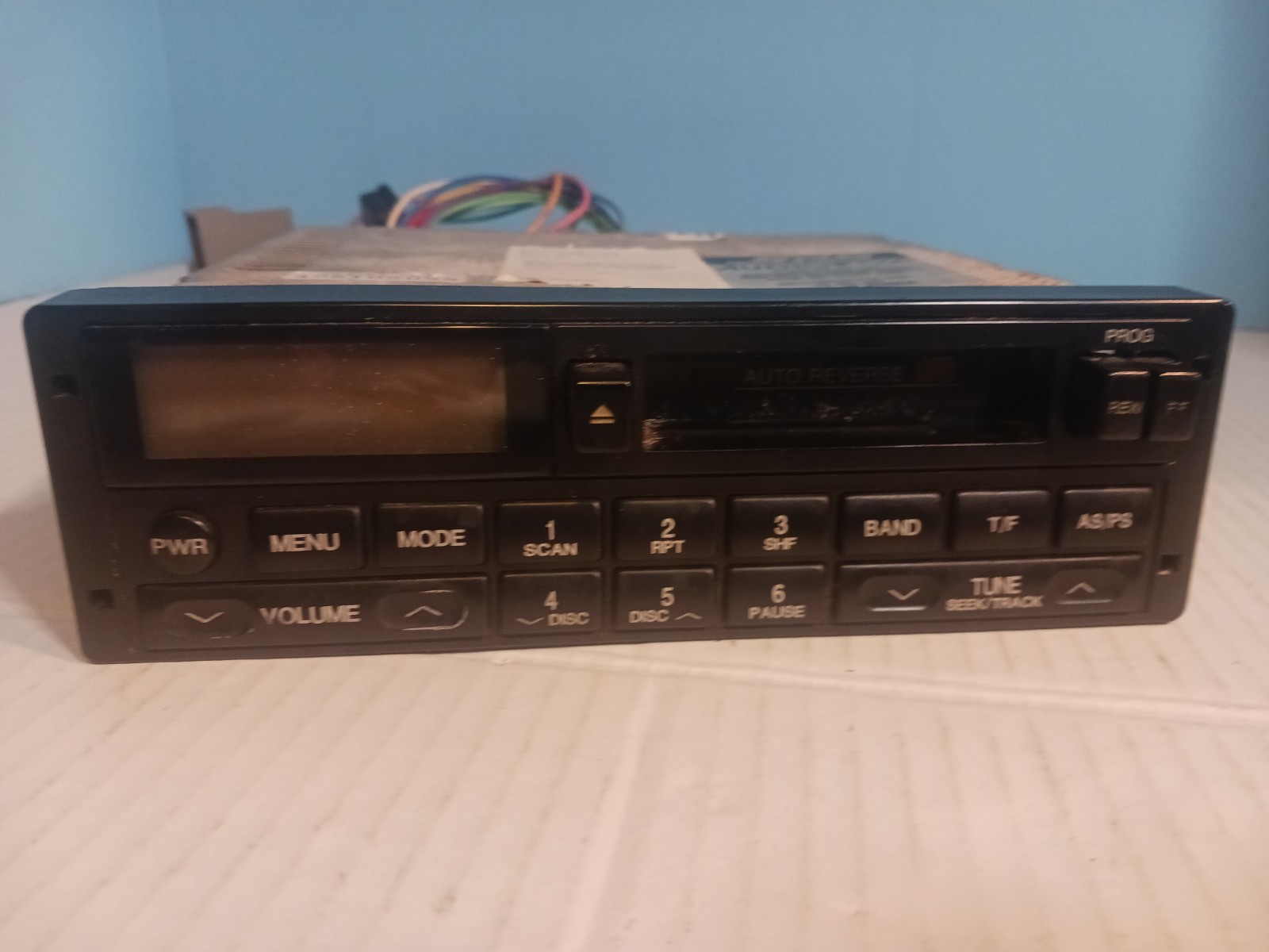 AudioVox SPS Fd-100 Car Stereo AM/FM/MPX Radio with Hardware – Vintage