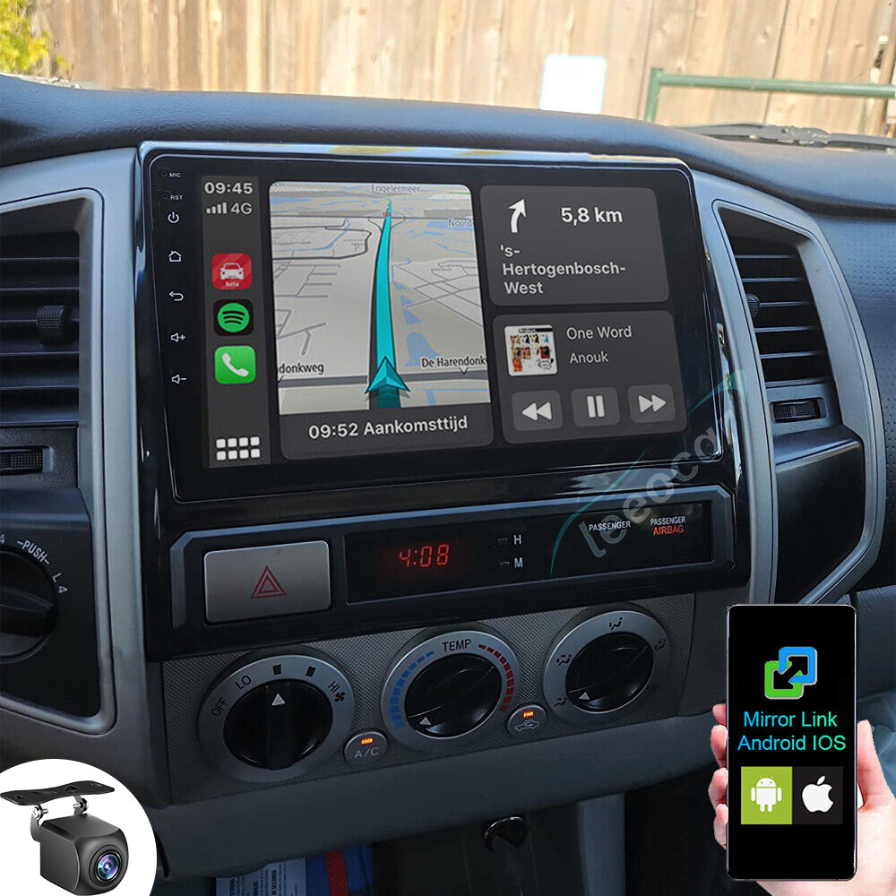 9” Android 13 For Toyota Tacoma 2005-2013 Carplay Car Radio Stereo GPS Navi