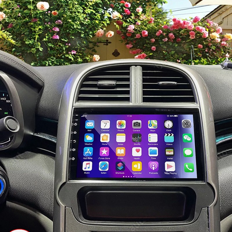 FOR 2012-2014 CHEVROLET MALIBU ANDROID 15 APPLE CARPLAY CAR GPS STEREO RADIO SWC