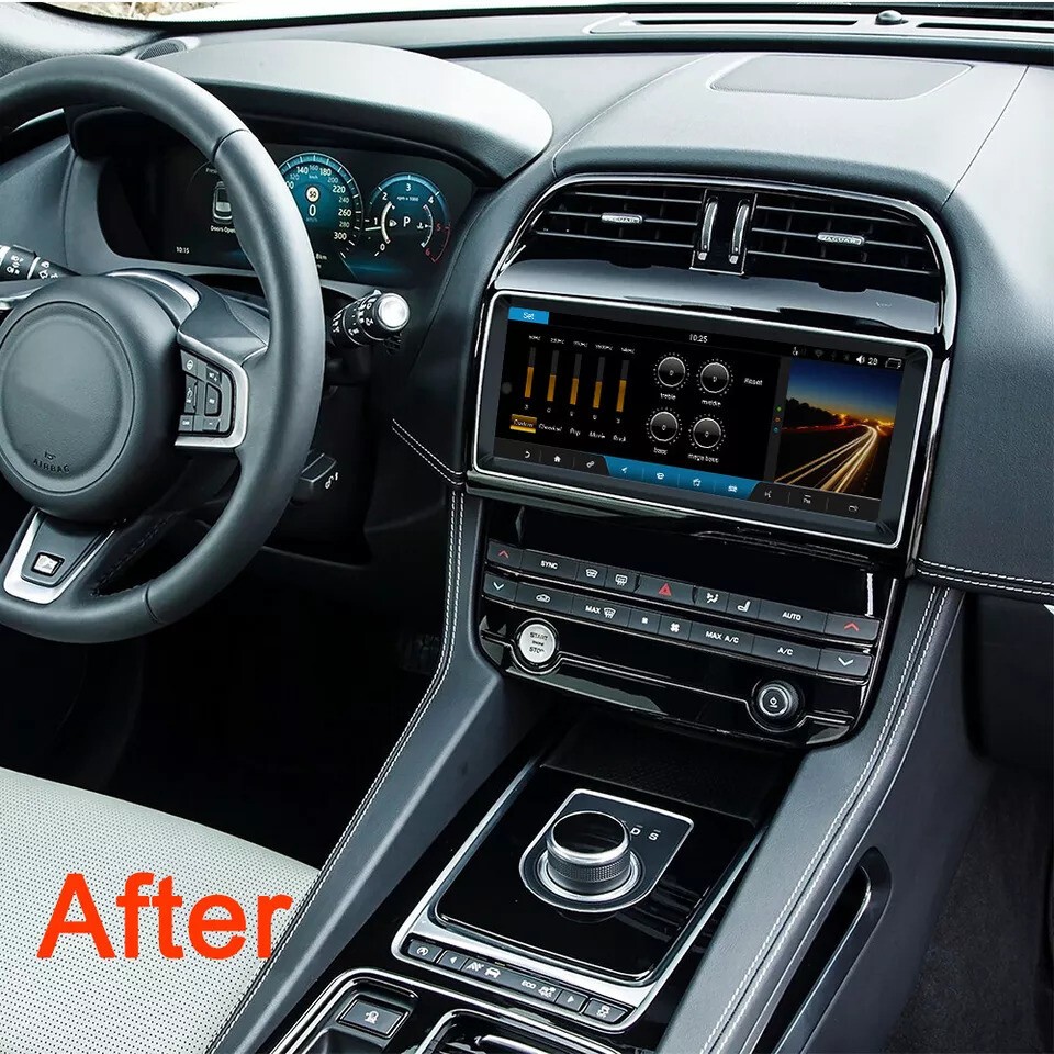 10.25″ 8+128G Android Carplay Radio GPSStereo For Jaguar F-Pace XE XEL 2016-19