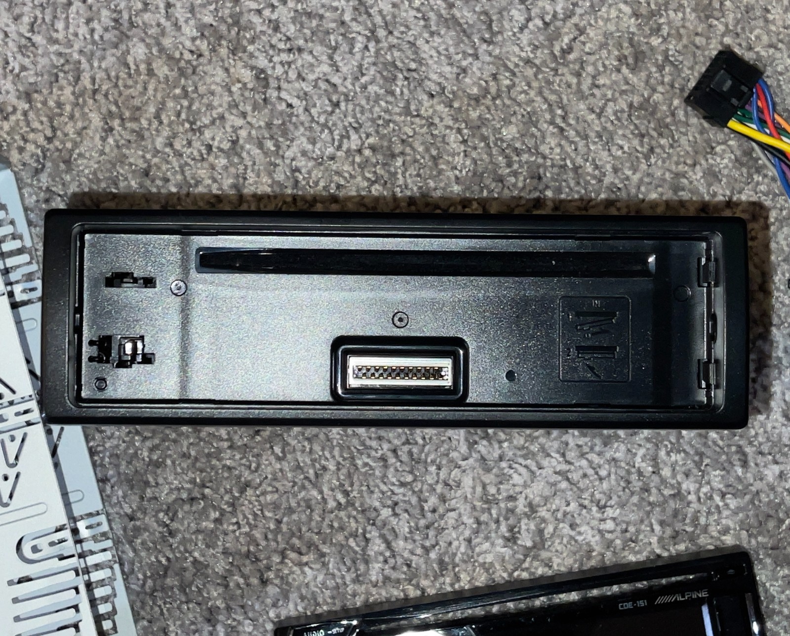 Alpine cde-151 in dash am/fm/cd player – Din Cd Player – All Parts