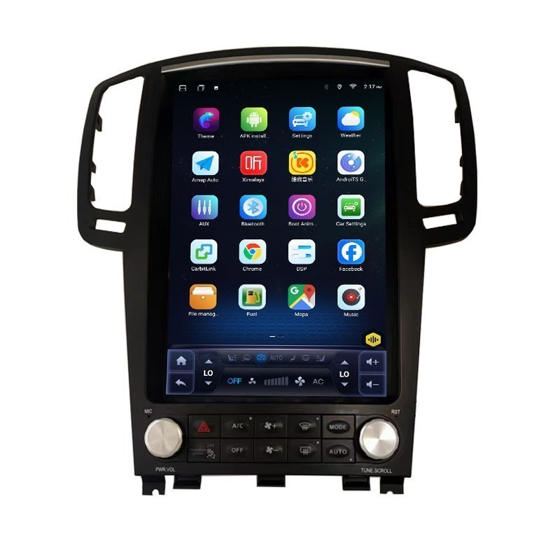 12.1″ 64GB Car Radio Stereo for Infiniti G25 G37 2009-2013 Carplay Tesla Style
