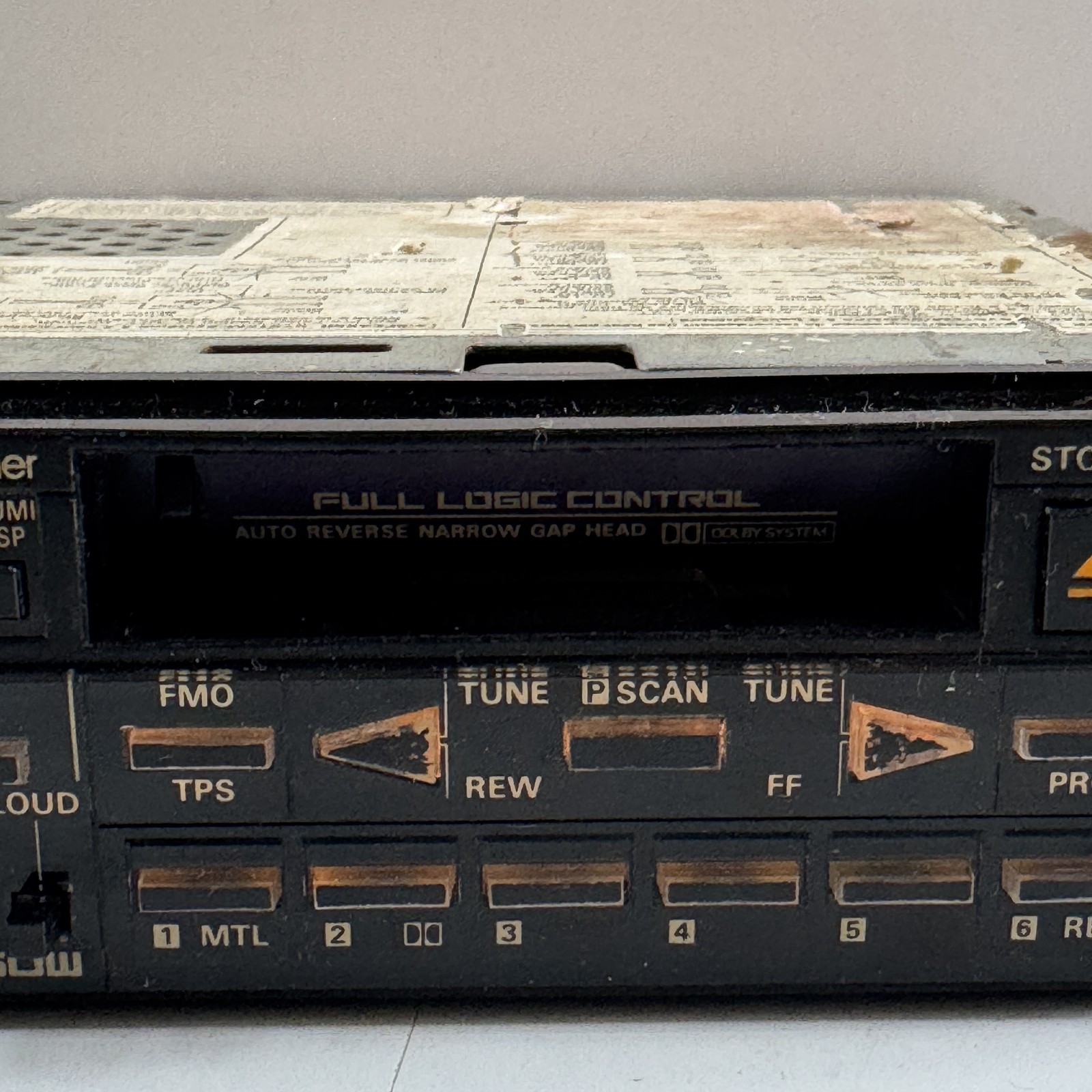 Vintage Technics CQ-R9300EU Car Stereo Cassette Player Digital Receiver Dolby