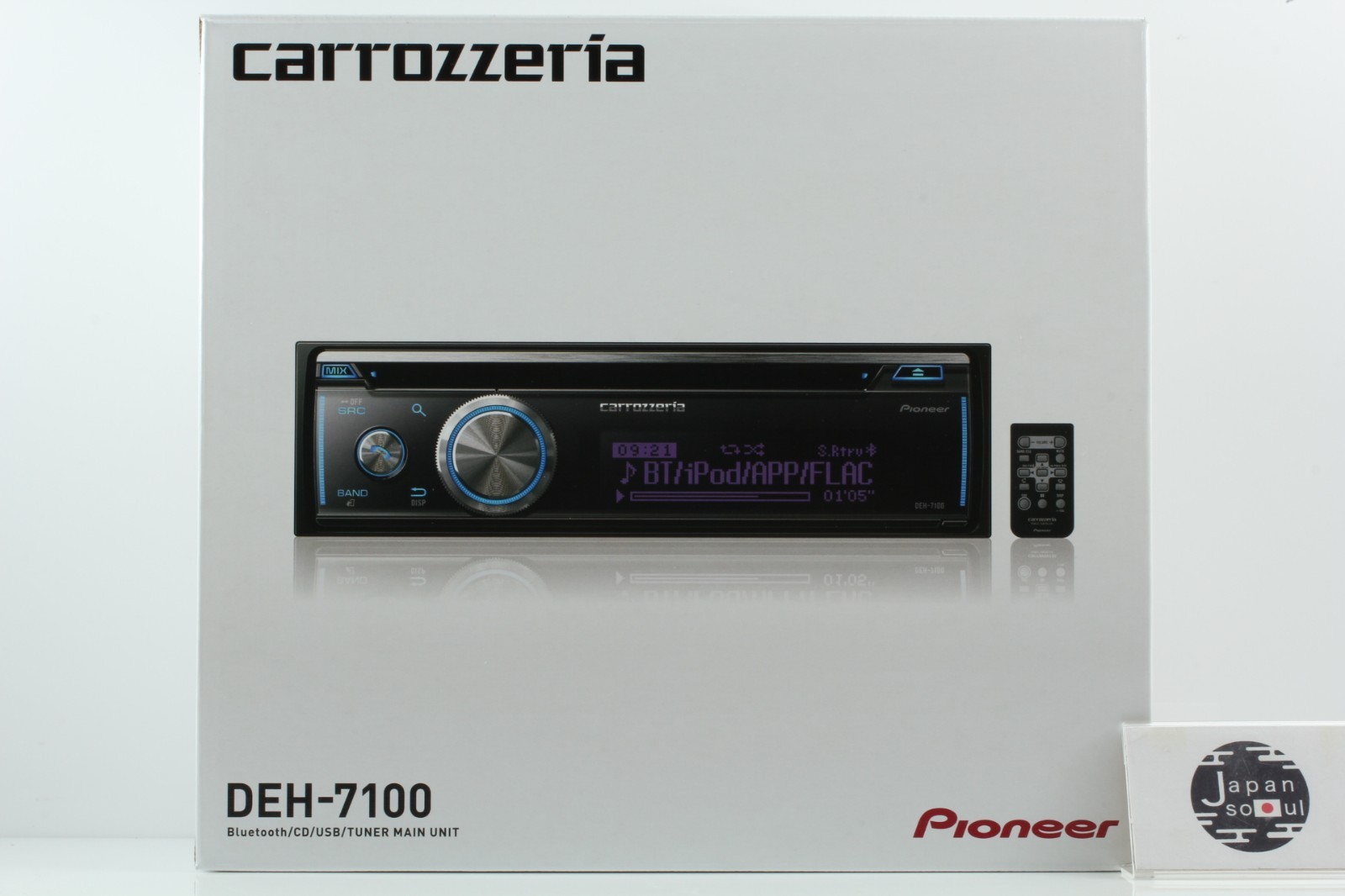 Pioneer Carrozzeria DEH-7100 CD Receiver With Built-in Bluetooth And USB Port