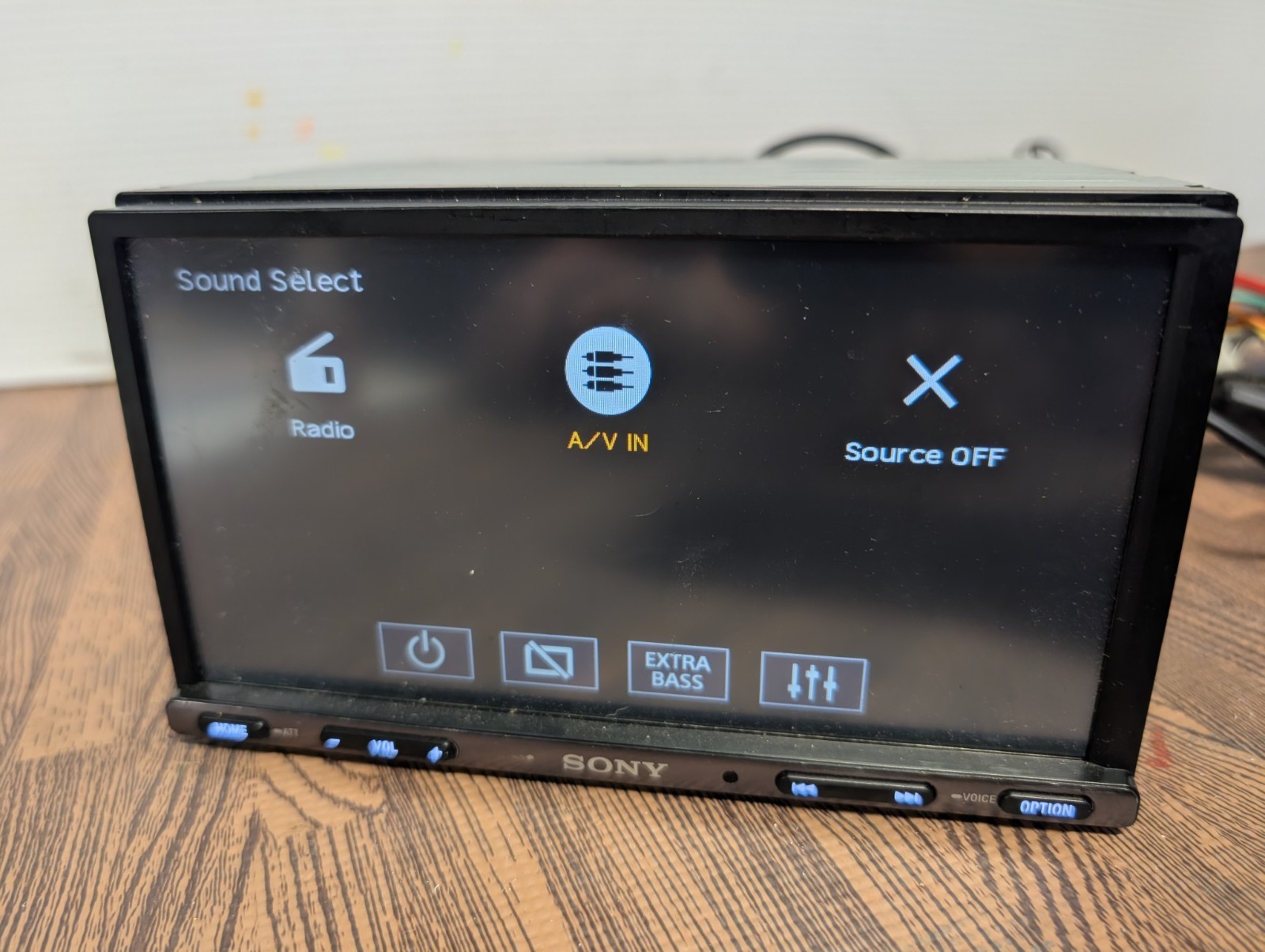 SONY XAV-AX3200 Receiver Bluetooth Car Audio Apple Android Play Radio Usb