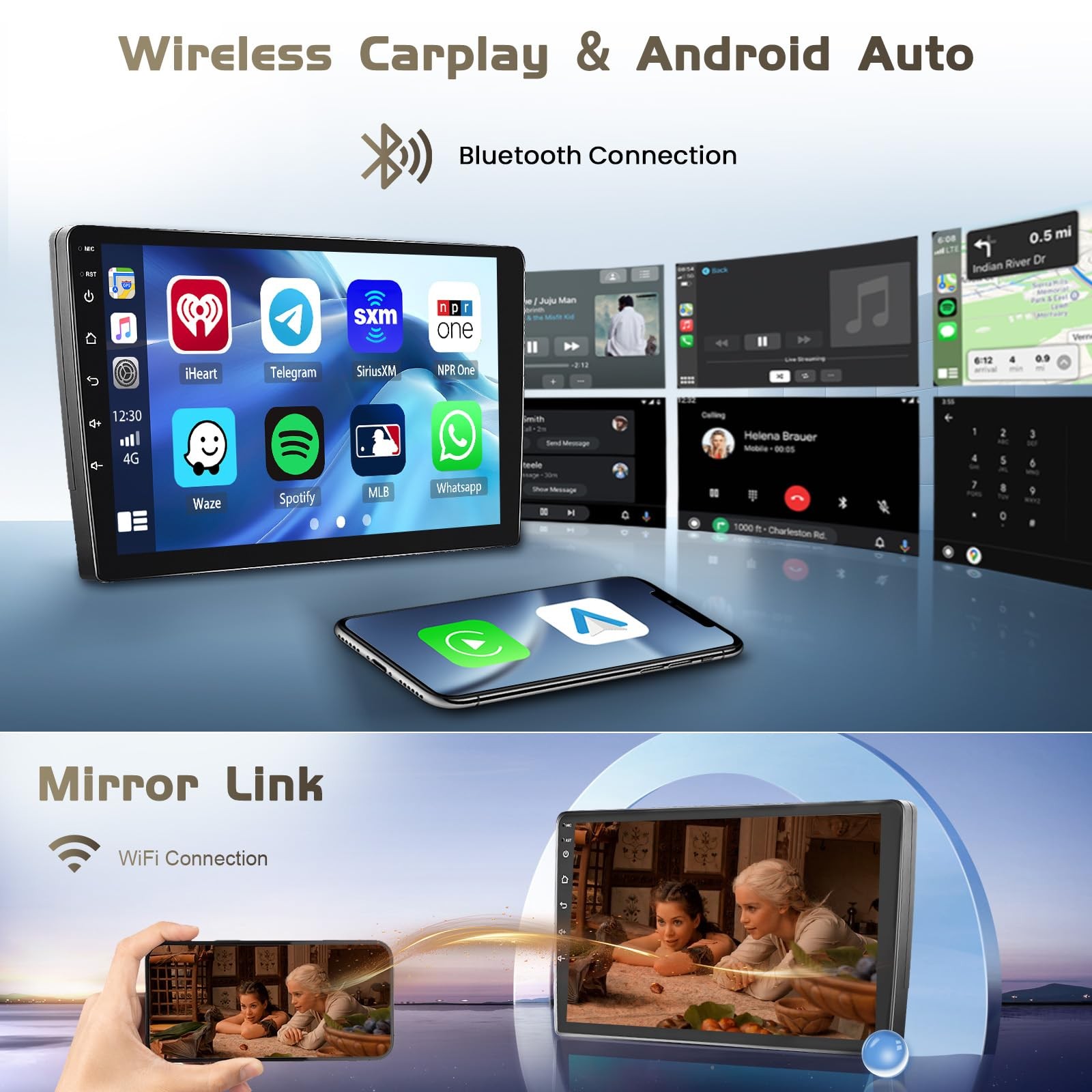 Android 15 Car Radio for Toyota Yaris 1999-2005/Echo 2000-2002, 9 inch…