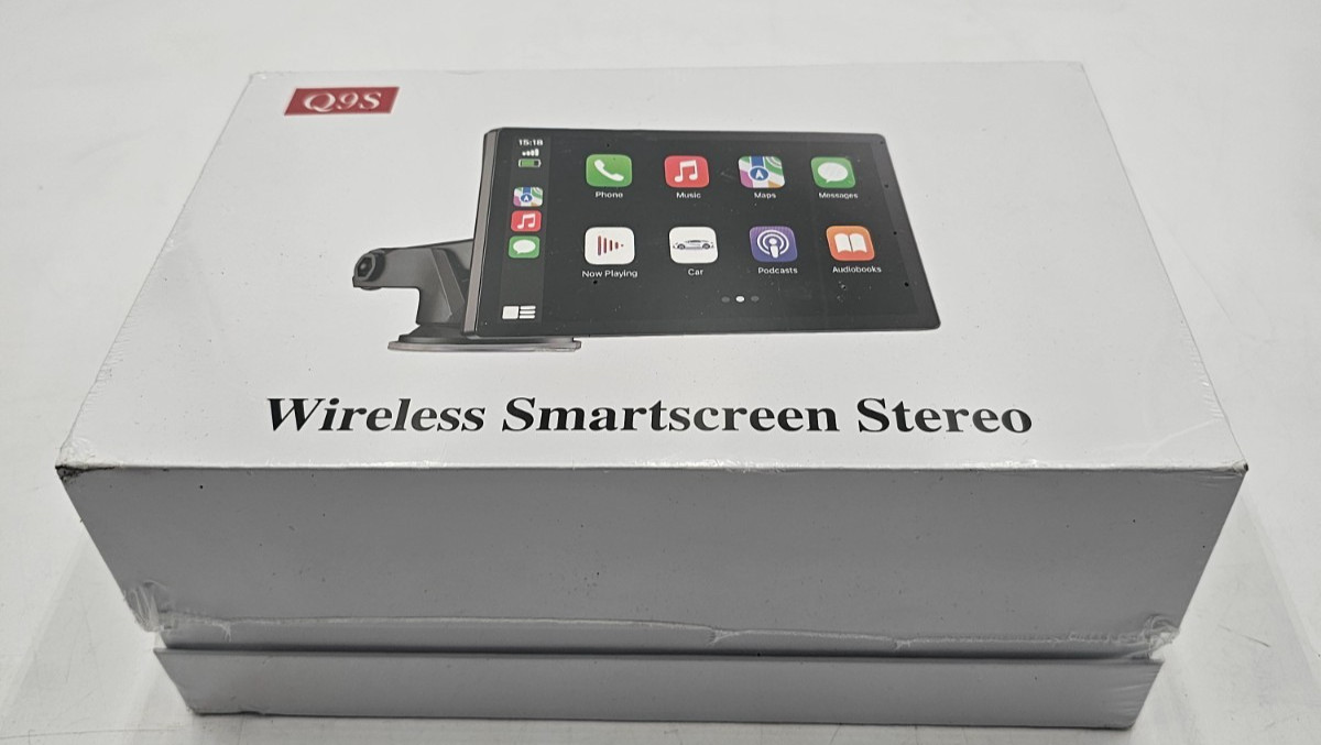 Wireless Apple Carplay Screen for Car 4K Dash Cam Q9S