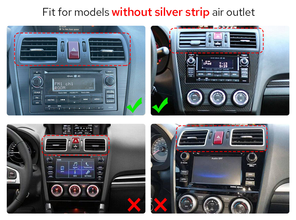 11.6 Inch Big Screen 1920X1080P Radio for Subaru Forester Support Harman Kardon