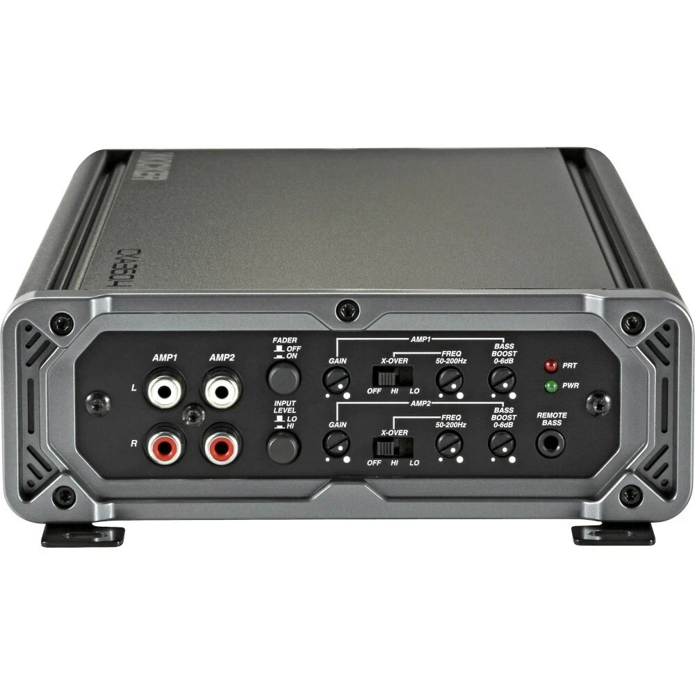 Pioneer DMH-W3050NEX Car Stereo Receiver + Kicker Speakers + Kicker Amp Package