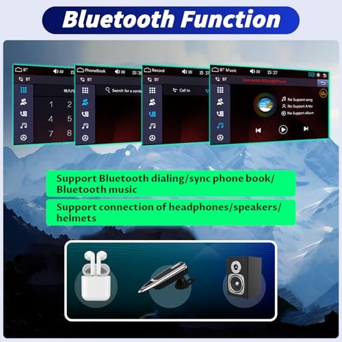 5 Inch IPS Waterproof Portable Motorcycle CarPlay Screen 5 inch with Carplay