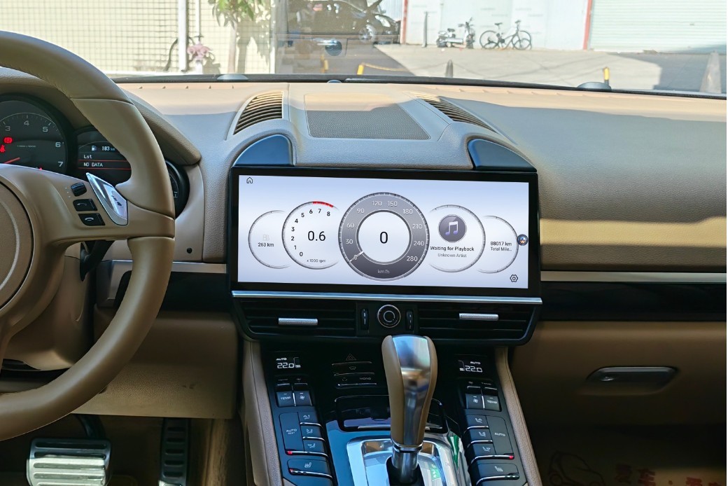 12.3″ For Porsche Cayenne Android 14 HD Car Stereo Radio Carplay 64G Navigation