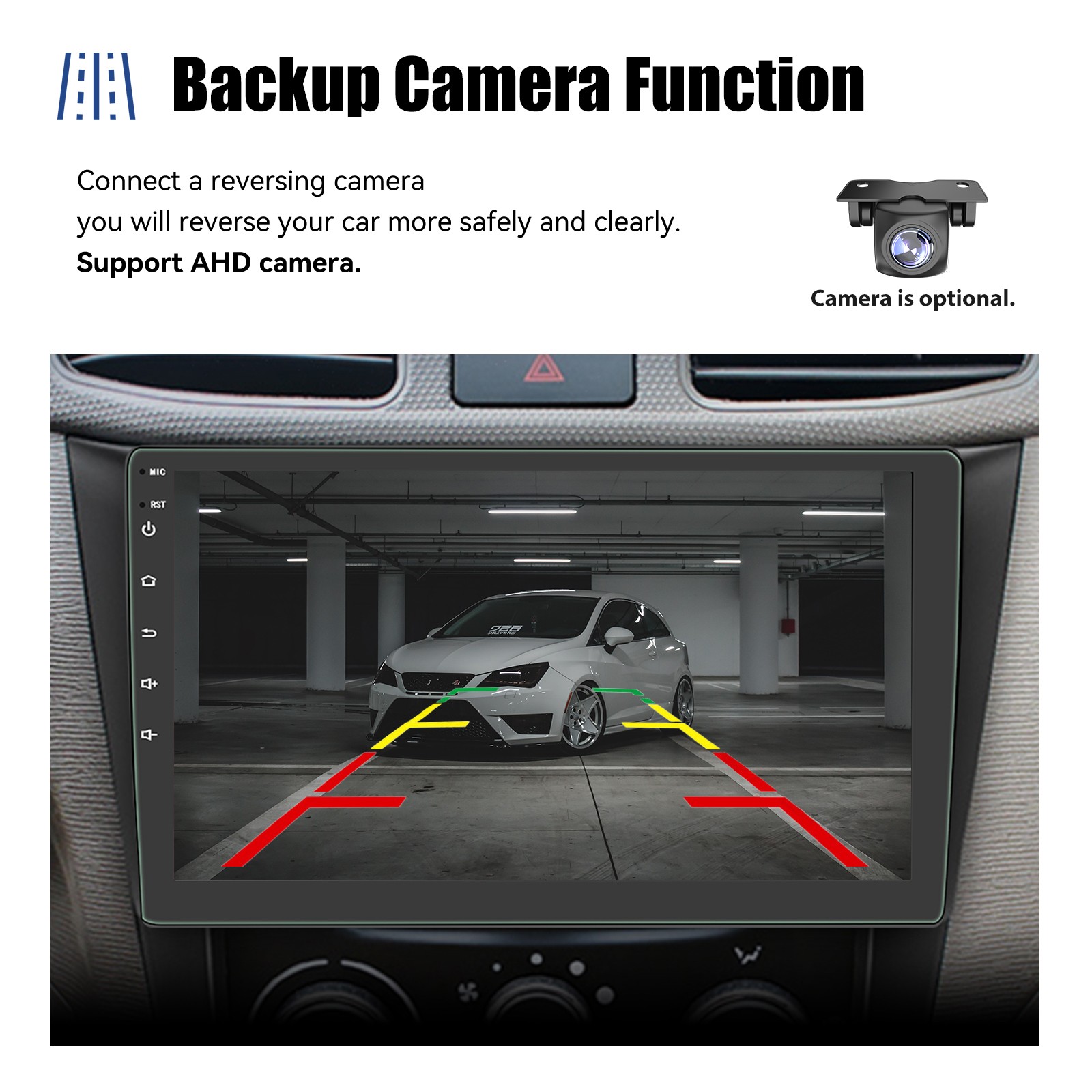 9″Car Apple Carplay Radio Android Auto HD Touch Screen Stereo Bluetooth GPS FM
