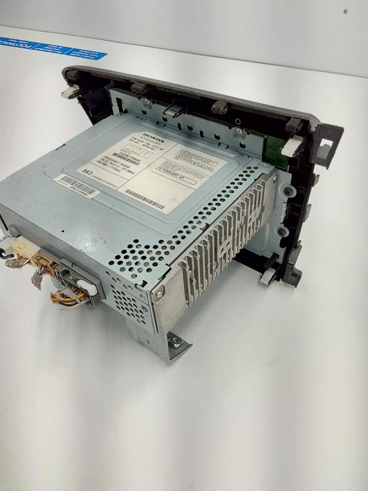 2012 Honda Civic AM/FM CD Radio Receiver w/ Faceplate 39100-TS8-A313-M1