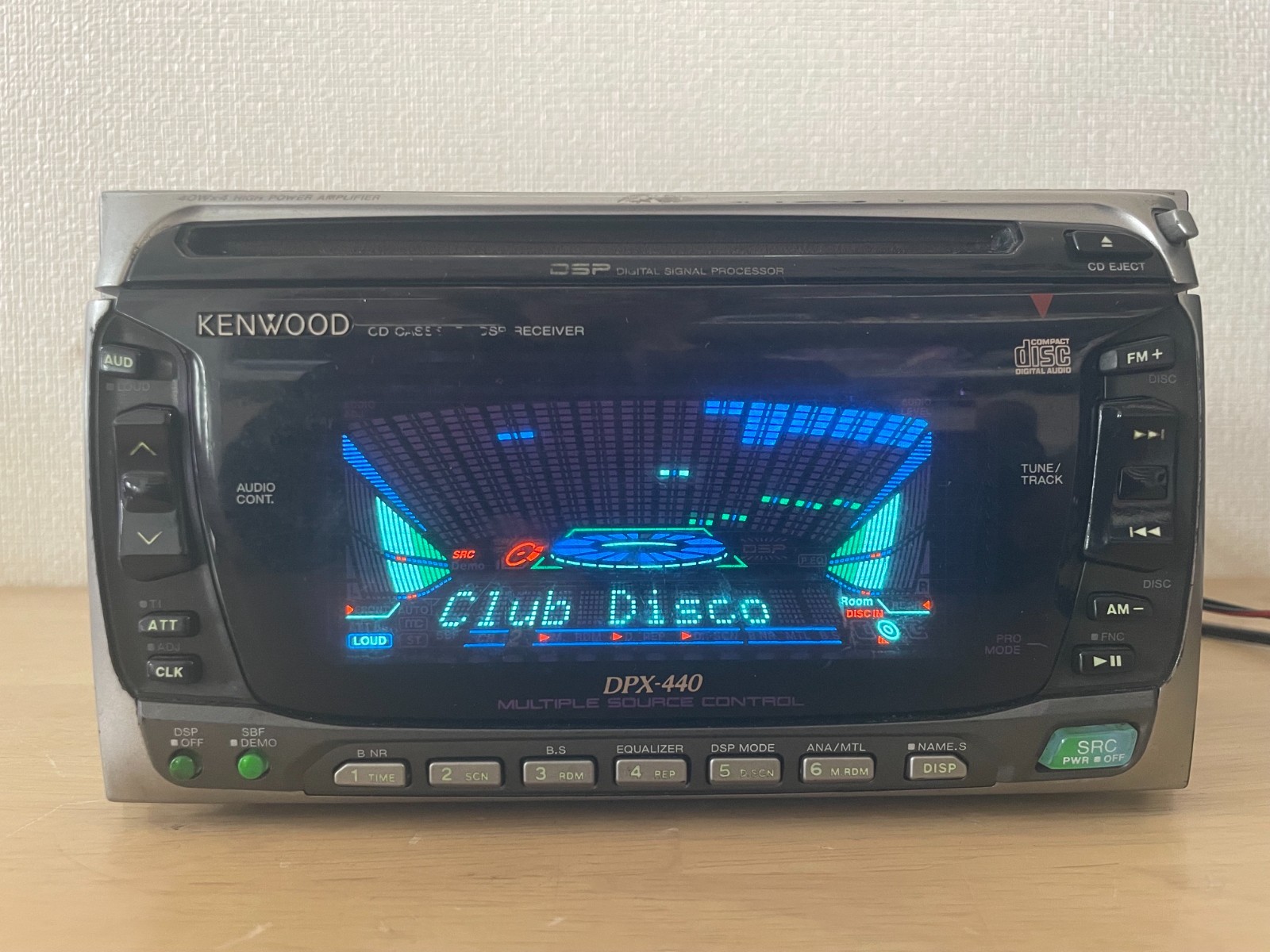 Kenwood DPX-440 2DIN Car Audio CD Cassette Player Tested Working Very Good