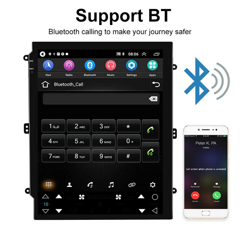 9.7″ Android 13 Car Stereo Radio Carplay GPS Screen For Cadillac ATS SRX XTS CTS