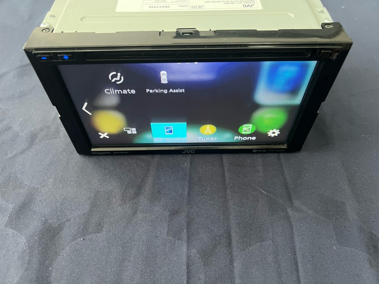 ⭐️Pre-Owned,TESTED⭐️ JVC APPLE CARPLAY| CD| DVD| USB| BT| AM/FM-(KW-V850BT)