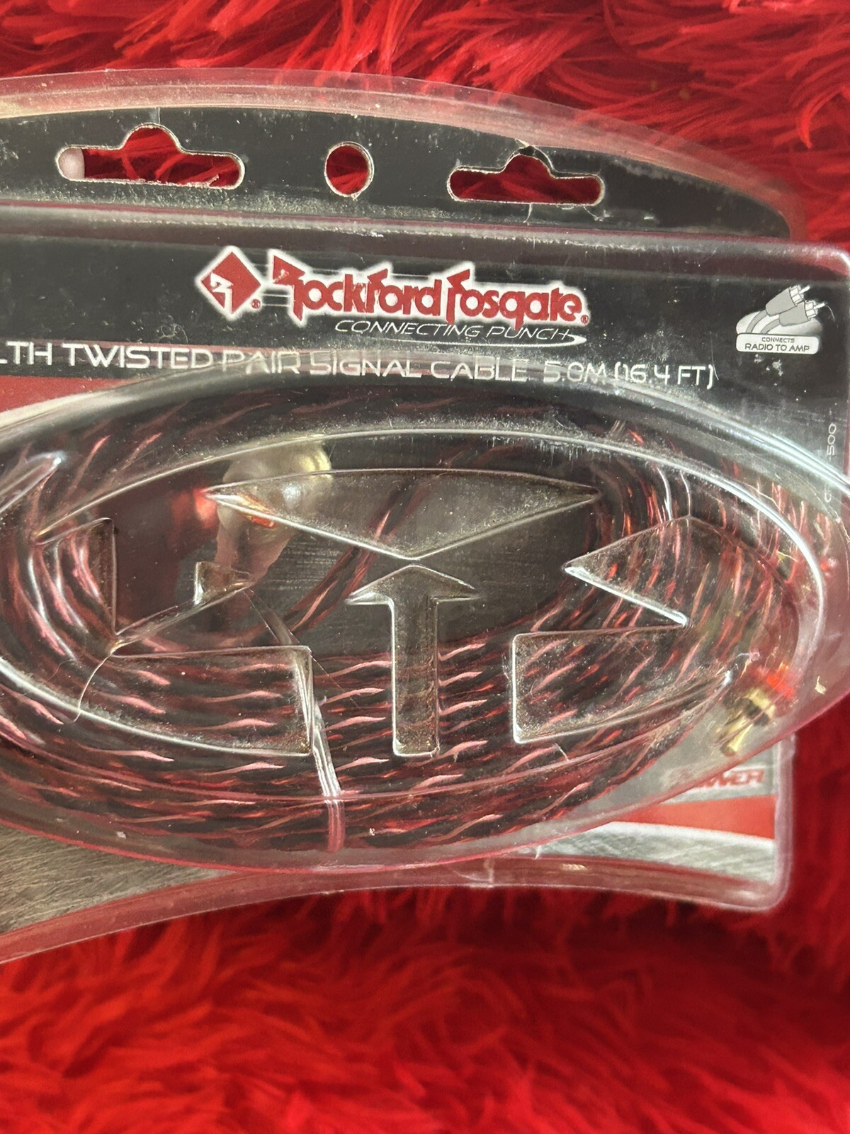 Rockford Fosgate Stealth Twisted Pair Signal Cable 5.m 16.4 ft.