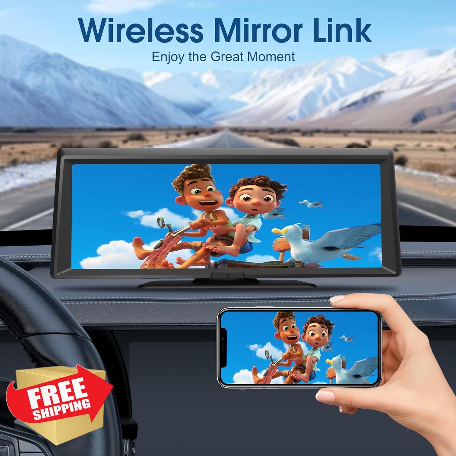 MDBV 8.1″ CarPlay Screen Gray