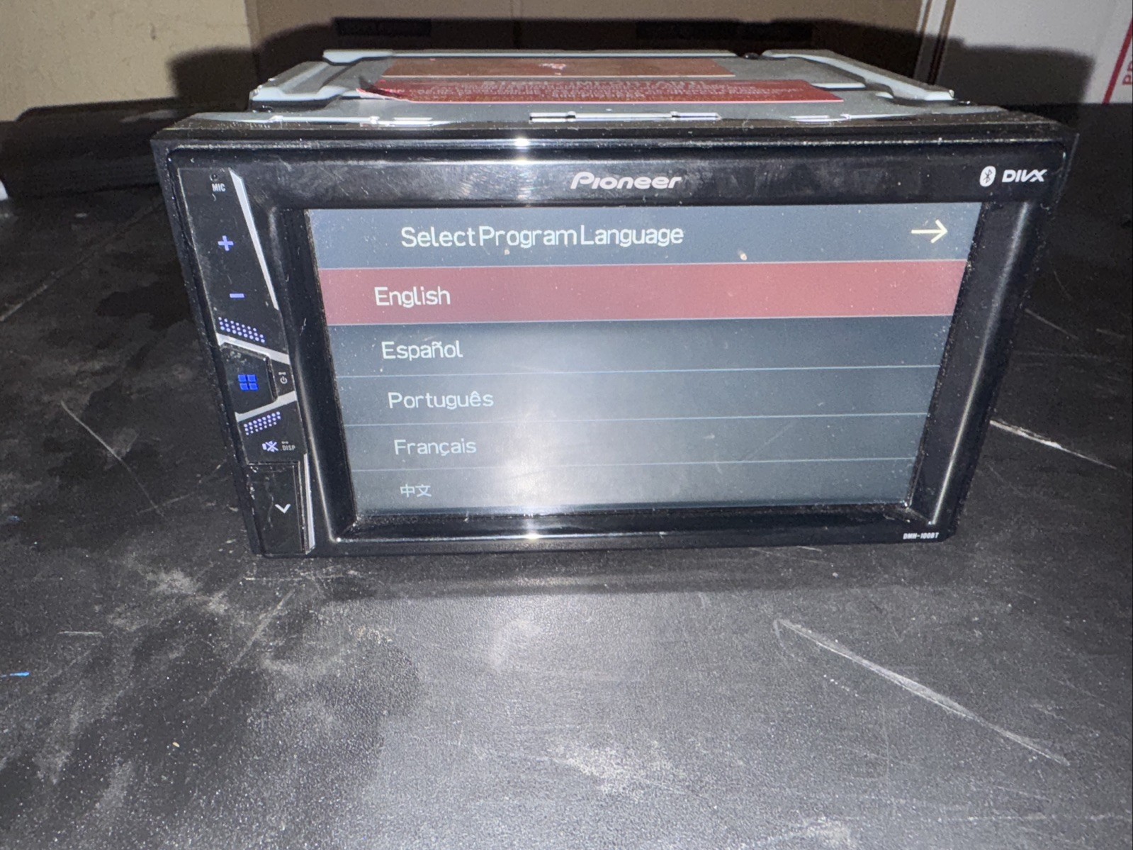 🚀Pioneer DMH-100BT 6.2″ WVGA Touchscreen – Wires Already Connected Ready To Use